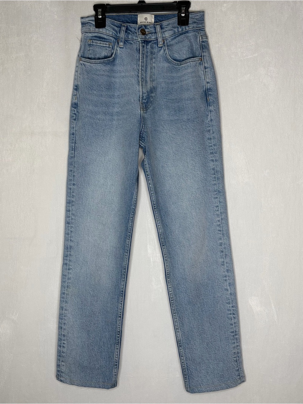Anine Bing Hugh Straight Jeans - Picture 2 of 7